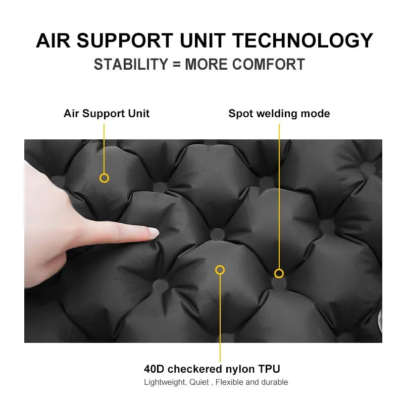 Ultralight inflatable cushion